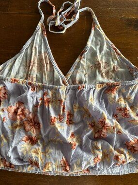 American Eagle Halter Top Size Small Casual Summer Top